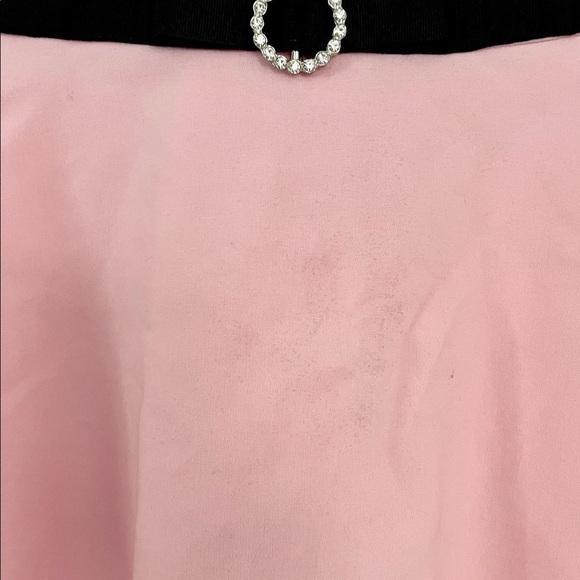 Vintage Pink Rockabilly Ruby Rox Strapless Midi Dress - Picture 3 of 3